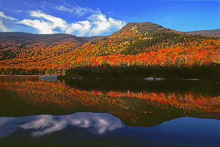 Fall Reflection on the Beaver Pond, NH